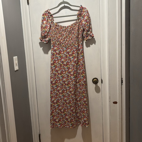 New FAITHFULL THE BRAND Lennox floral midi dress - Picture 8 of 9